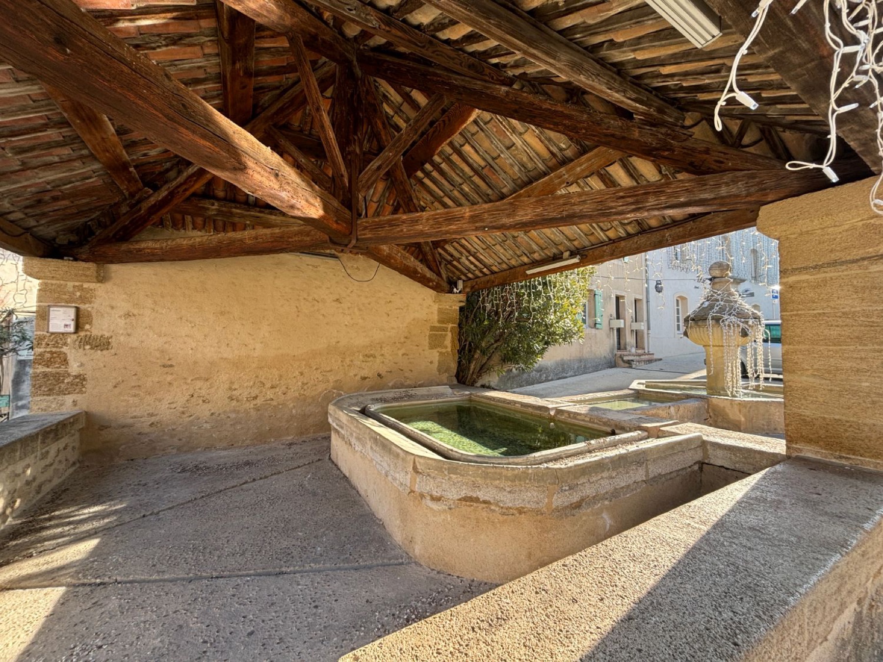 Le lavoir du village